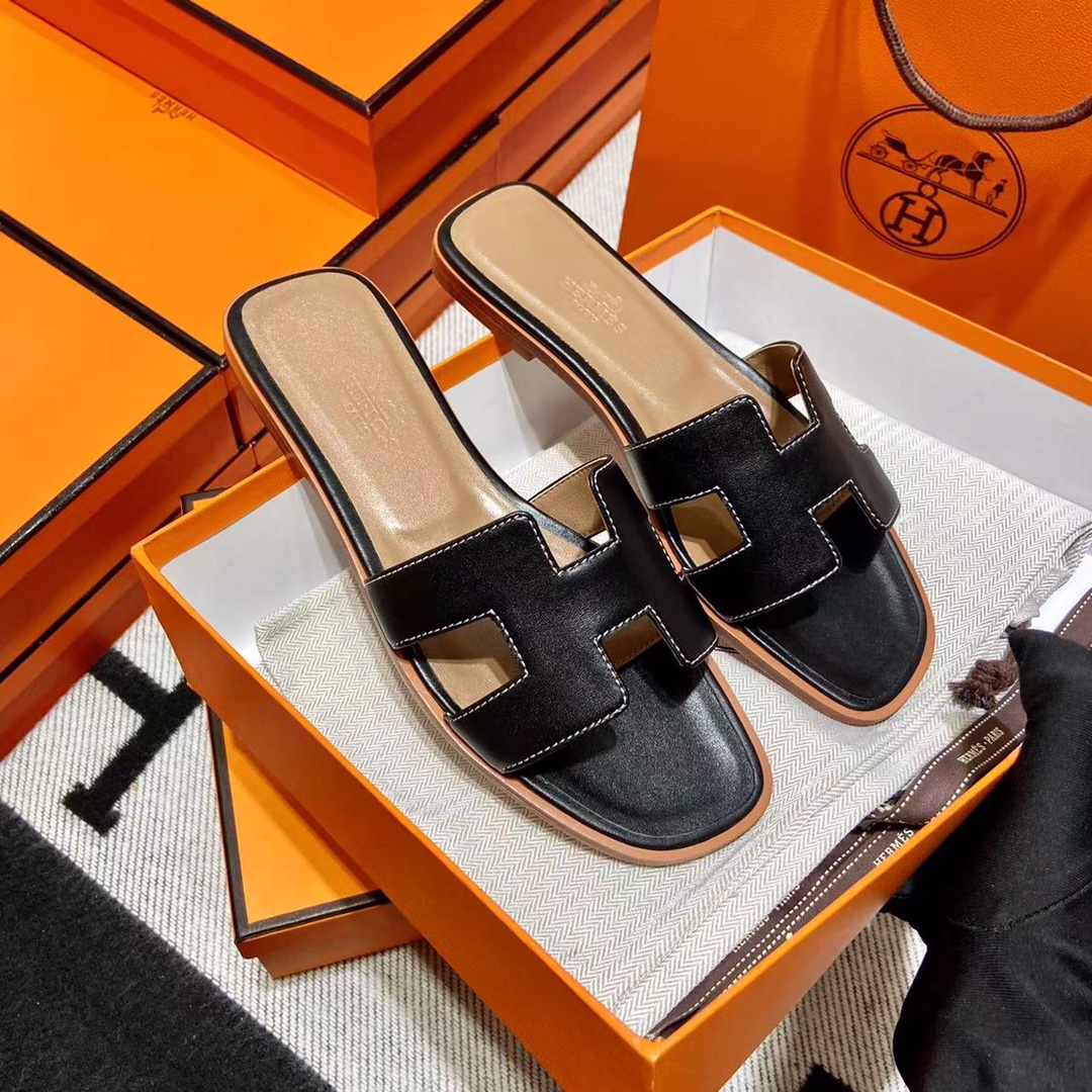 에르메스 올수공 오란 슬리퍼 샌들 스위프트 51